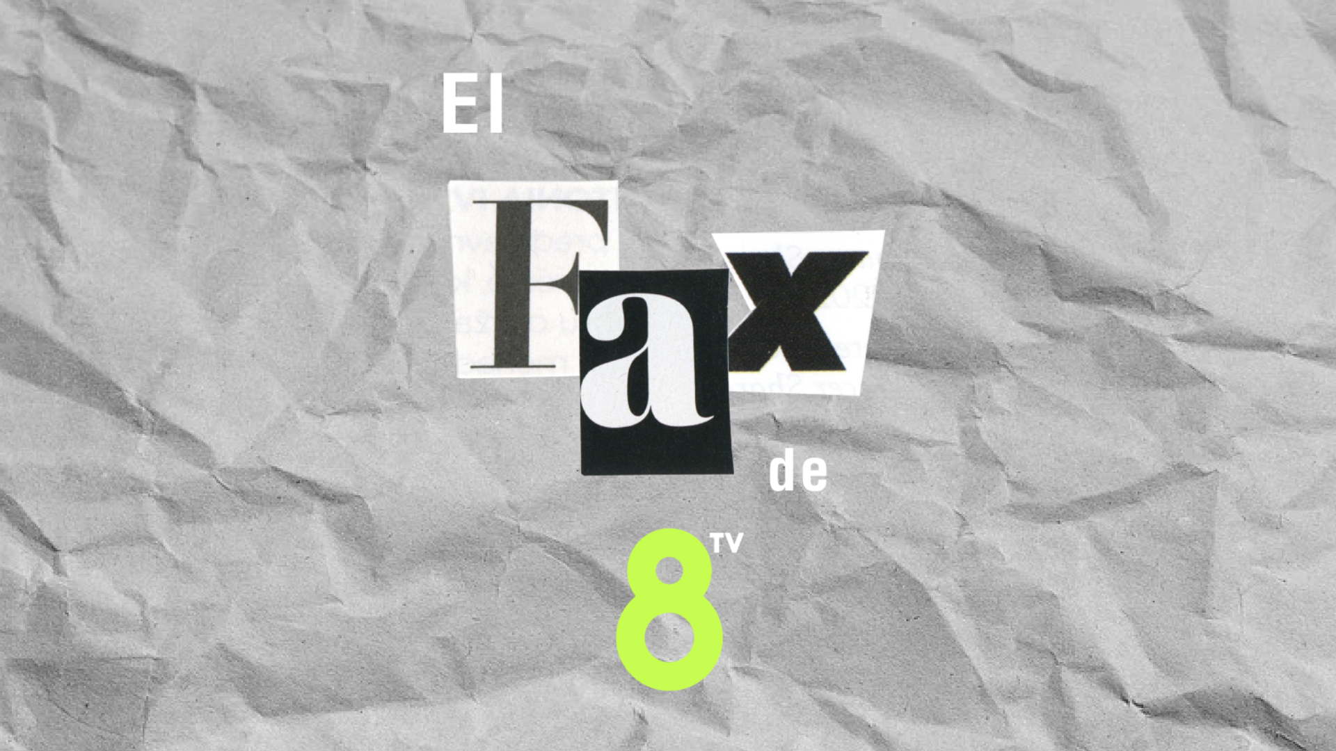 Logo El Fax de 8TV